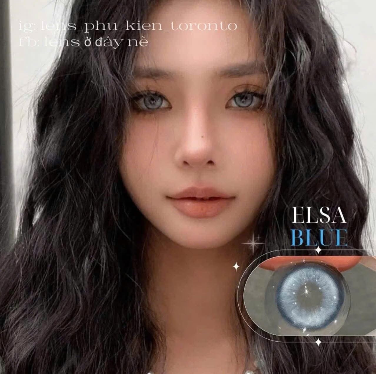 Contact Lens - Elsa Blue
