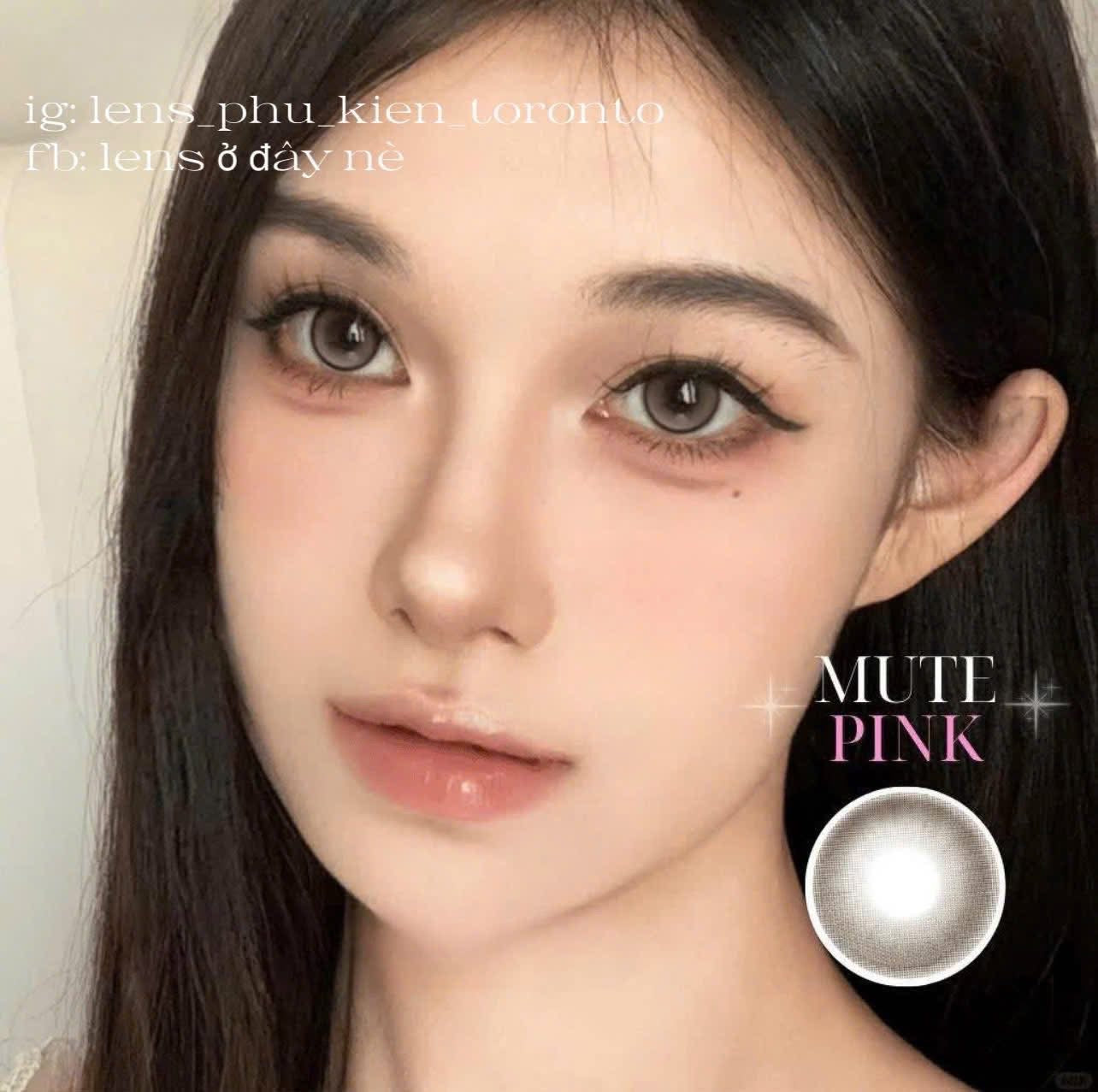 Contact Lens - Mute Pink