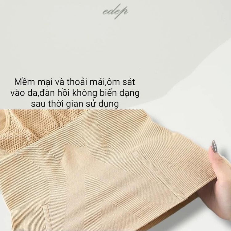 Quần gen nịt bụng vải cotton giãn 4 chiều