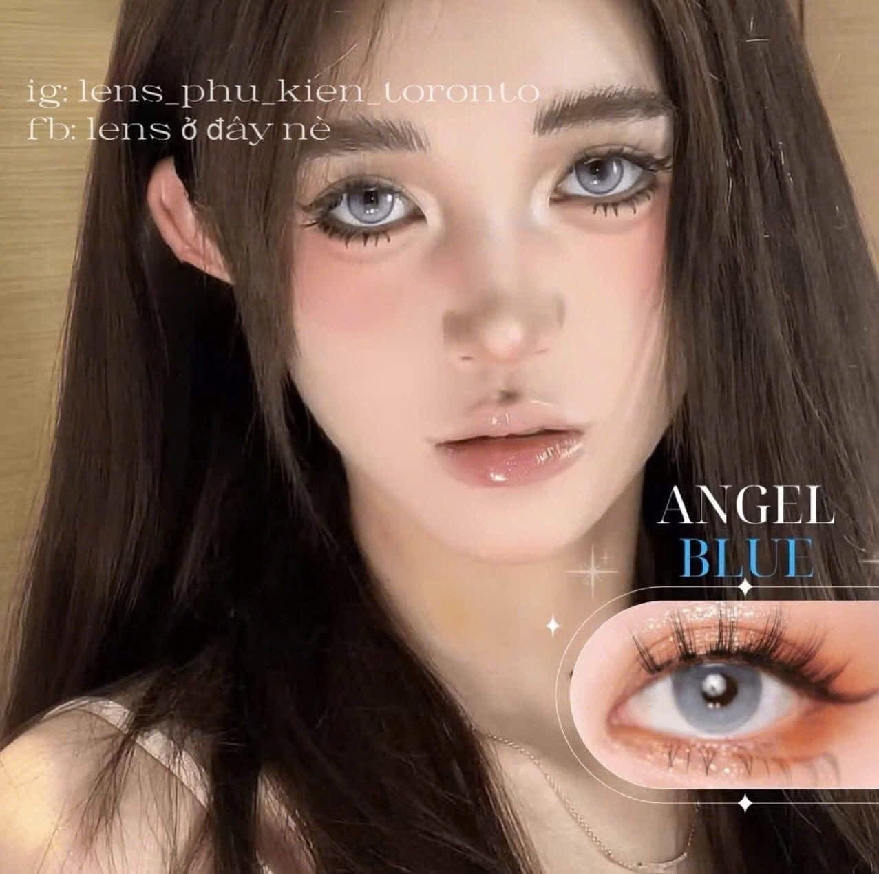 Contact Lens - Angel Blue