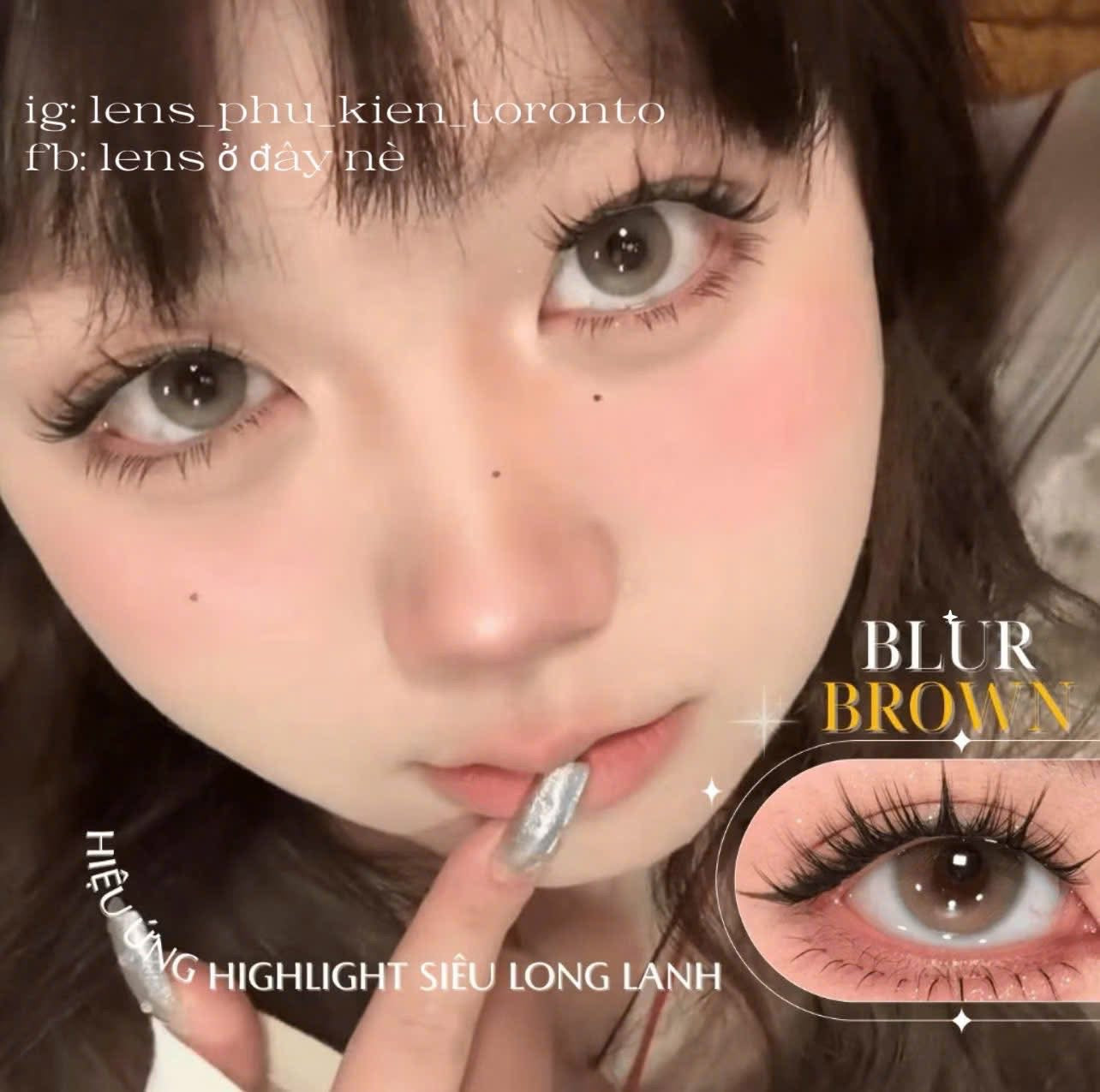 Contact Lens - Blur Brown