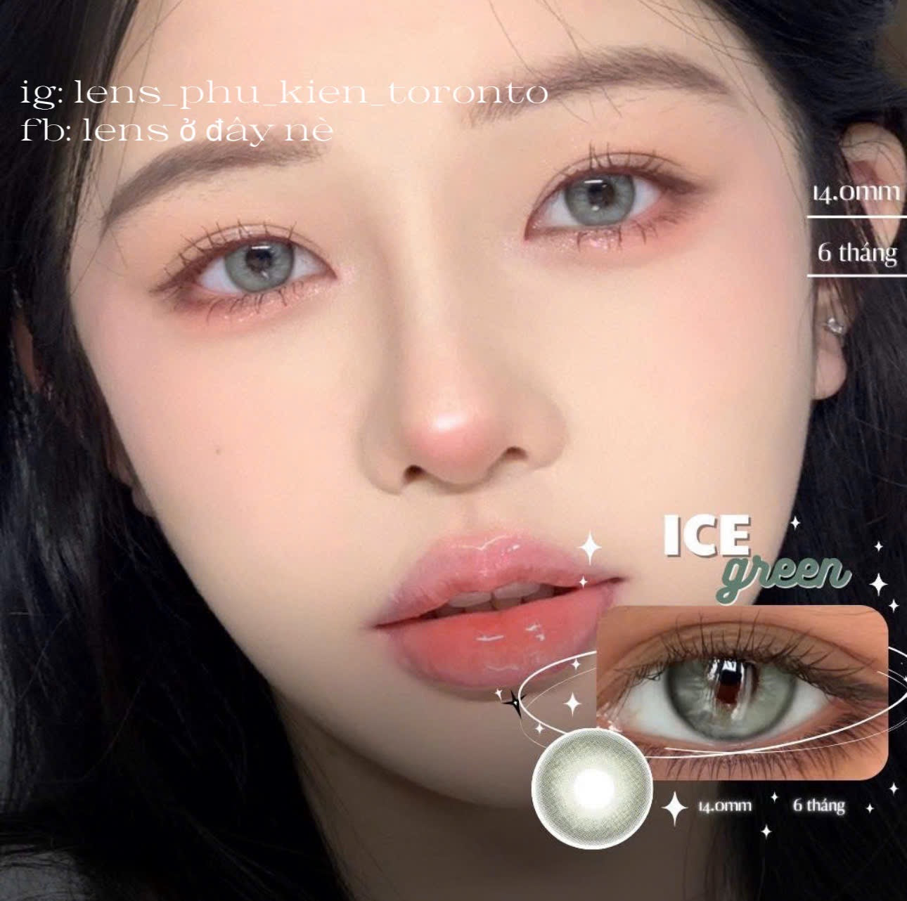 Contact lens - Ice Green
