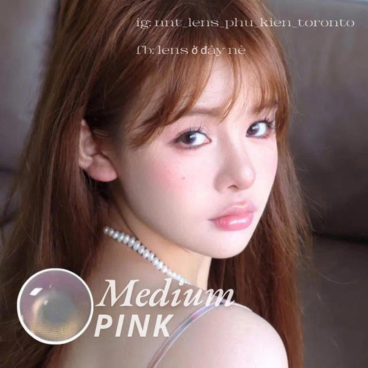 Contact Lens - Medium Pink