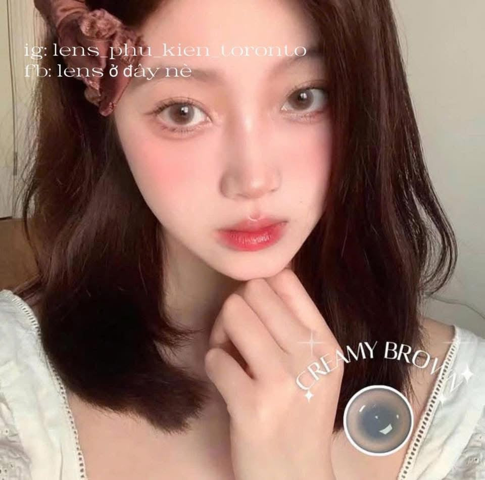 Contact Lens - Creamy Brown