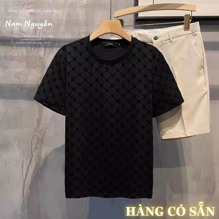 Áo phông nam chữ B