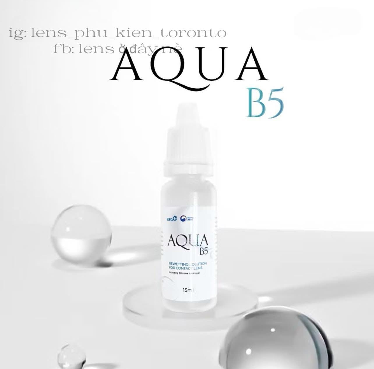 Nước nhỏ mắt lens Aqua B5 15ml