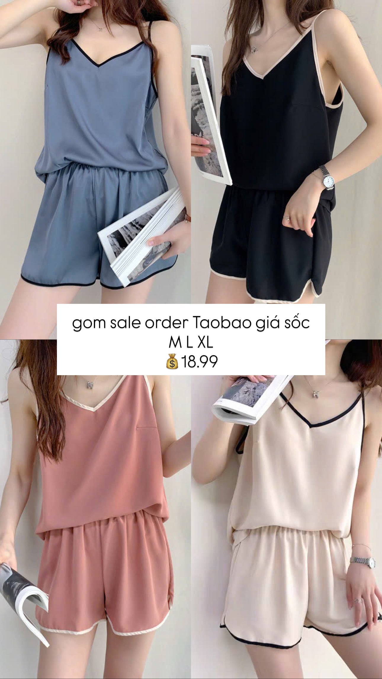 Gom sale đồ ngủ order Taobao giá sốc