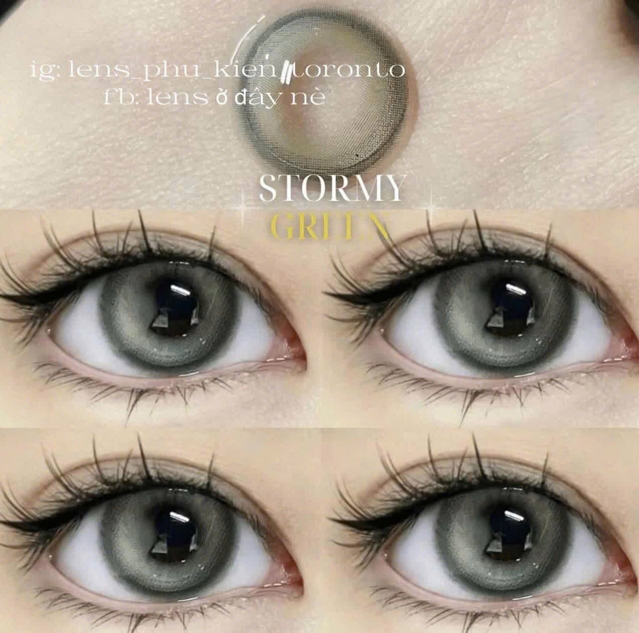 Contact Lens - Stormy Green