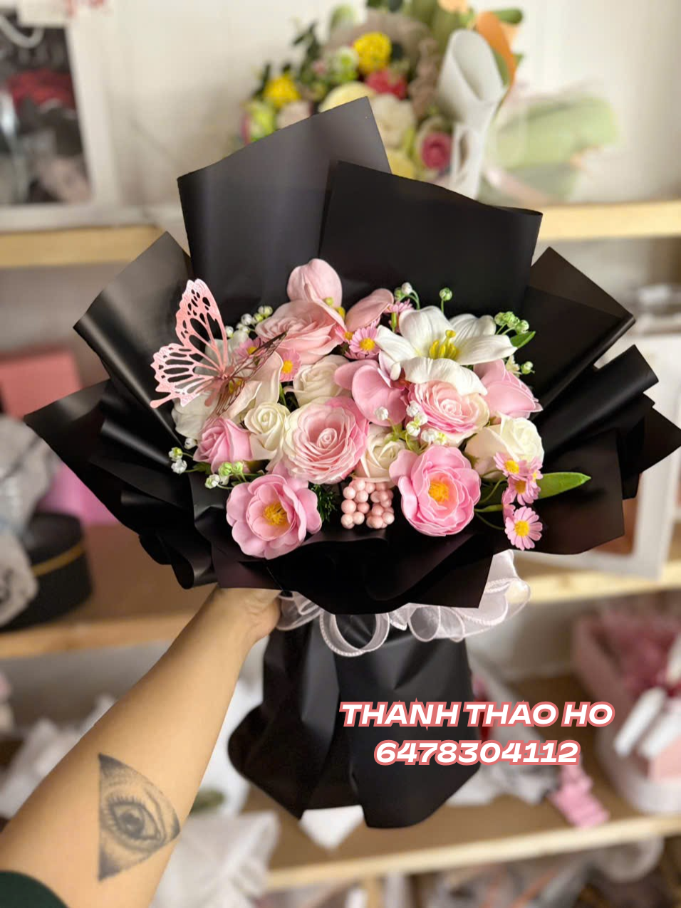 Hoa sáp handmade tặng sinh nhật, tốt nghiệp, lễ...