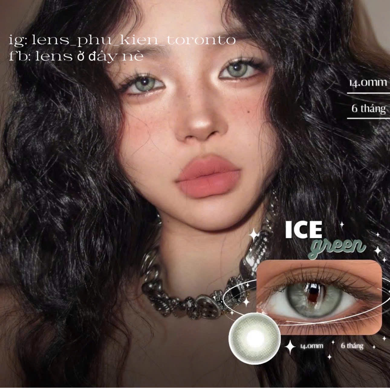 Contact lens - Ice Green
