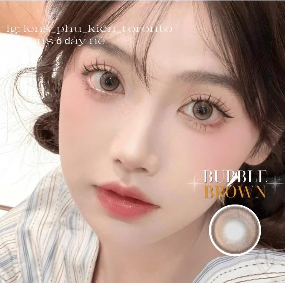 Contact Lens - Bubble Brown