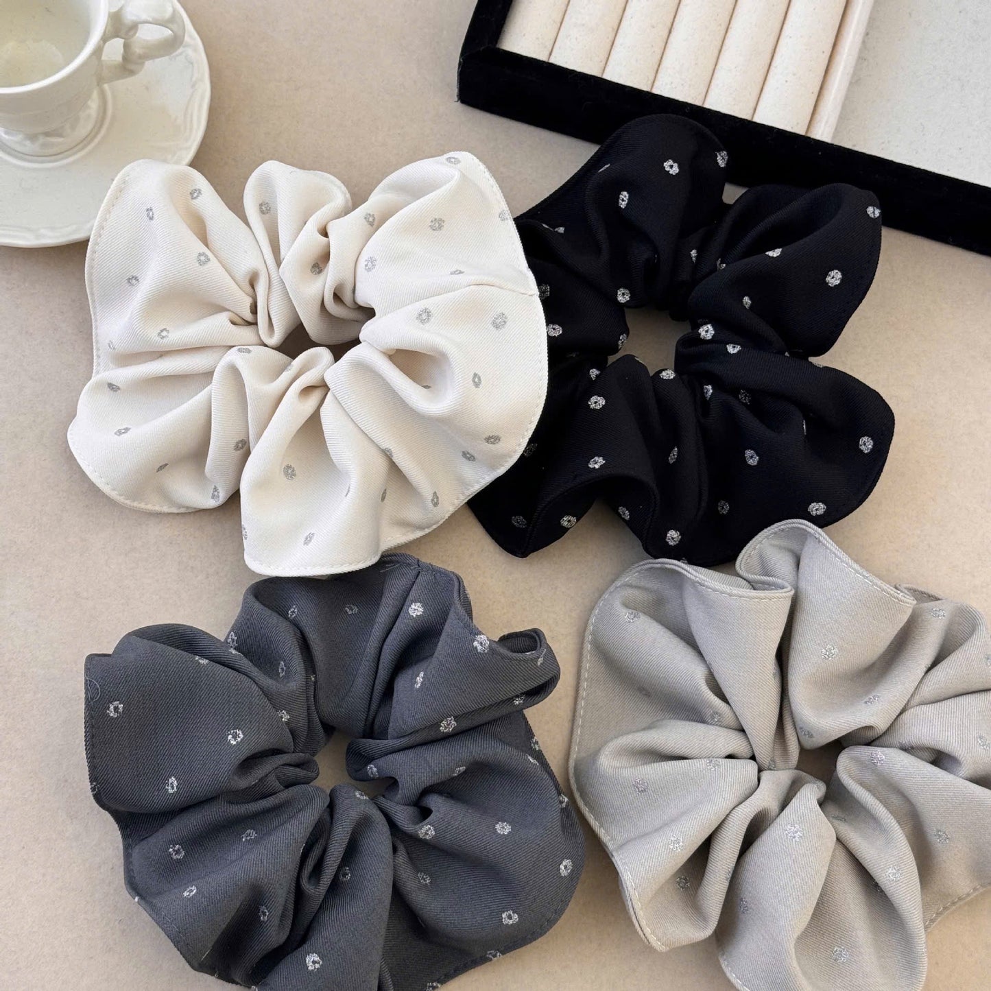Cột tóc scrunchies nhiều mẫu tuyển xinh