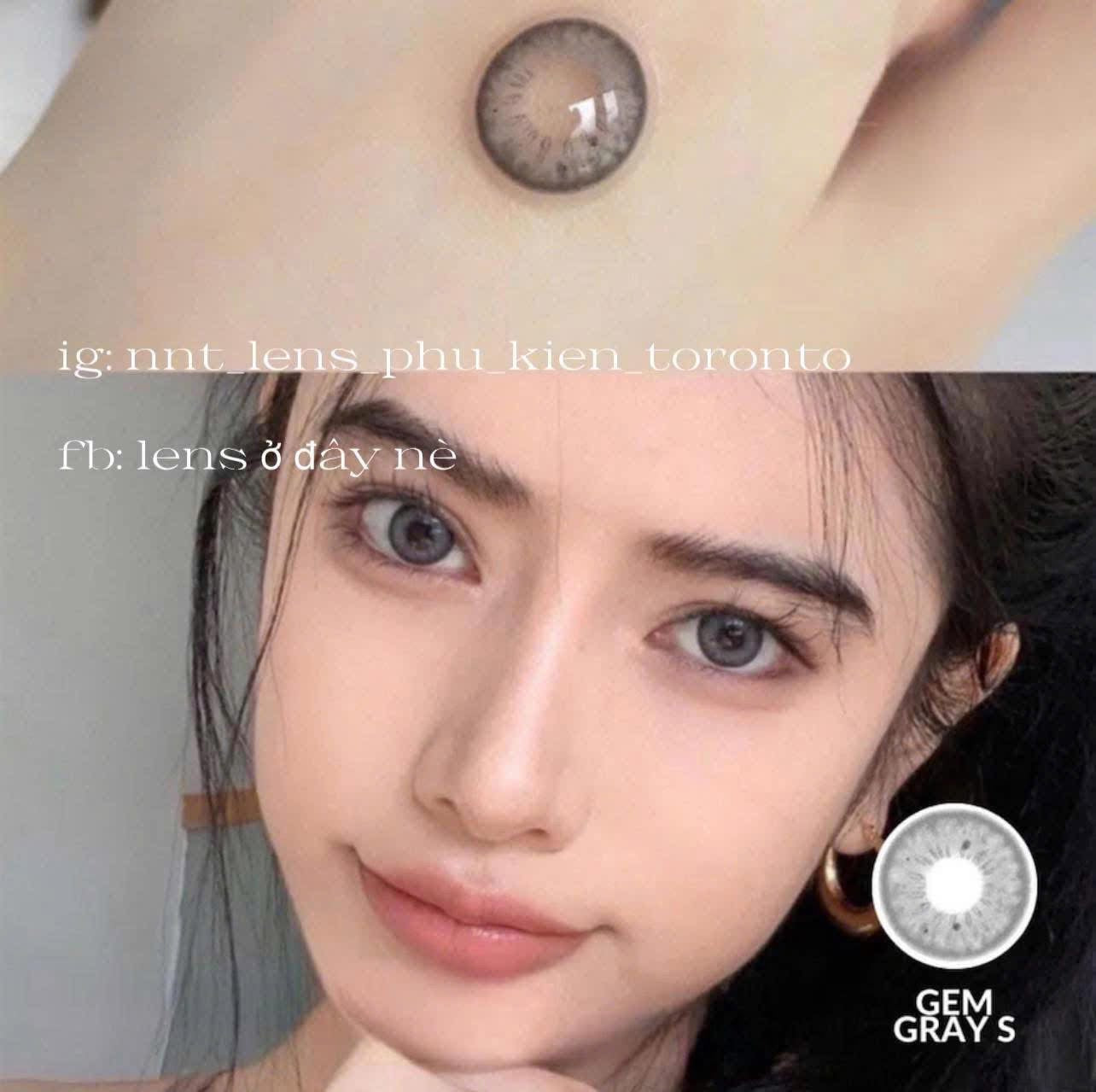 Contact Lens - Gem Gray
