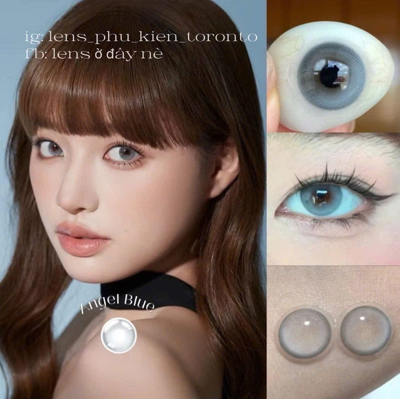 Contact Lens - Angel Blue