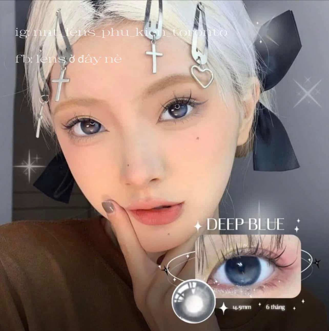 Contact Lens - Deep Blue