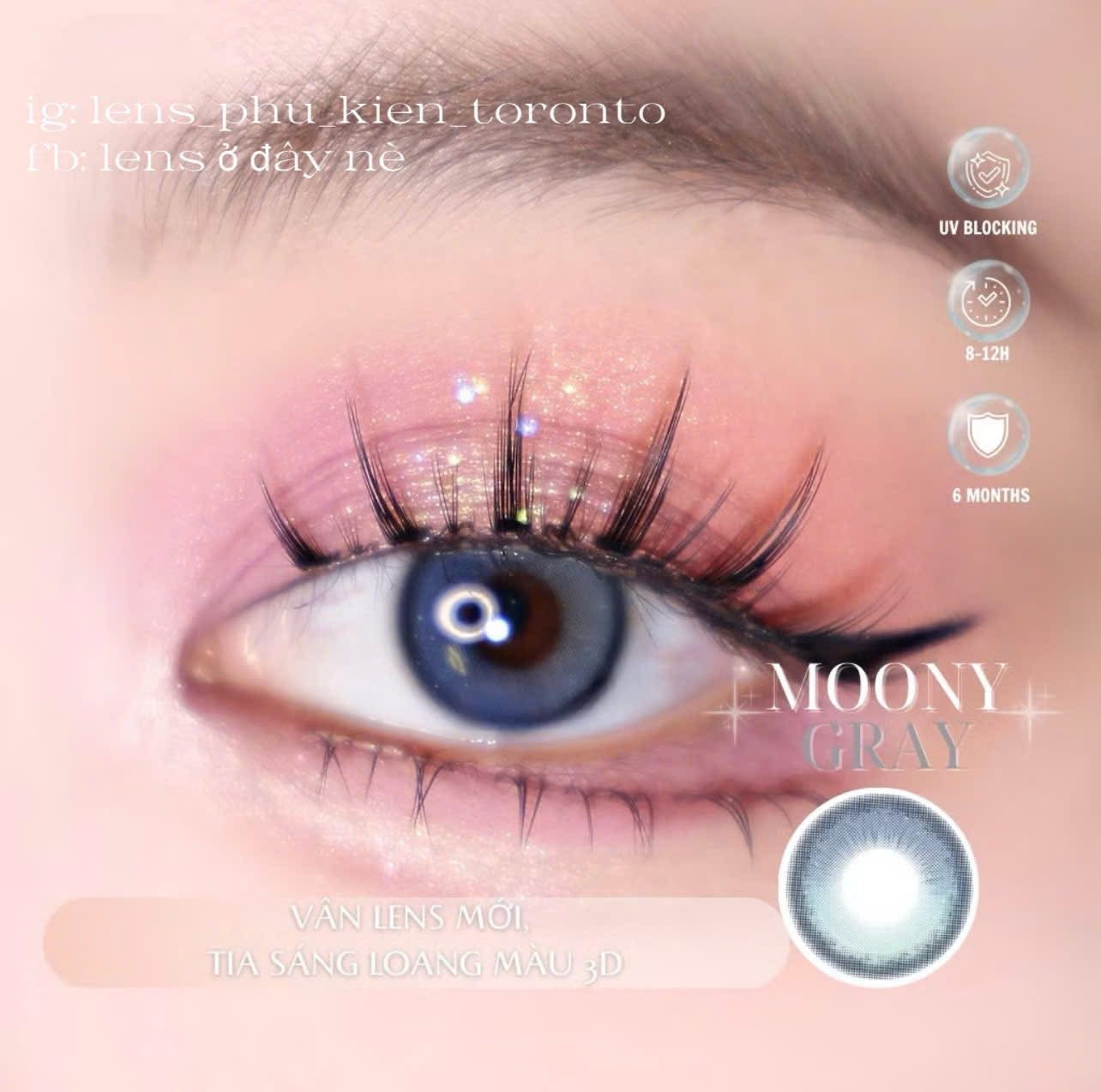 Contact Lens - Moony Gray