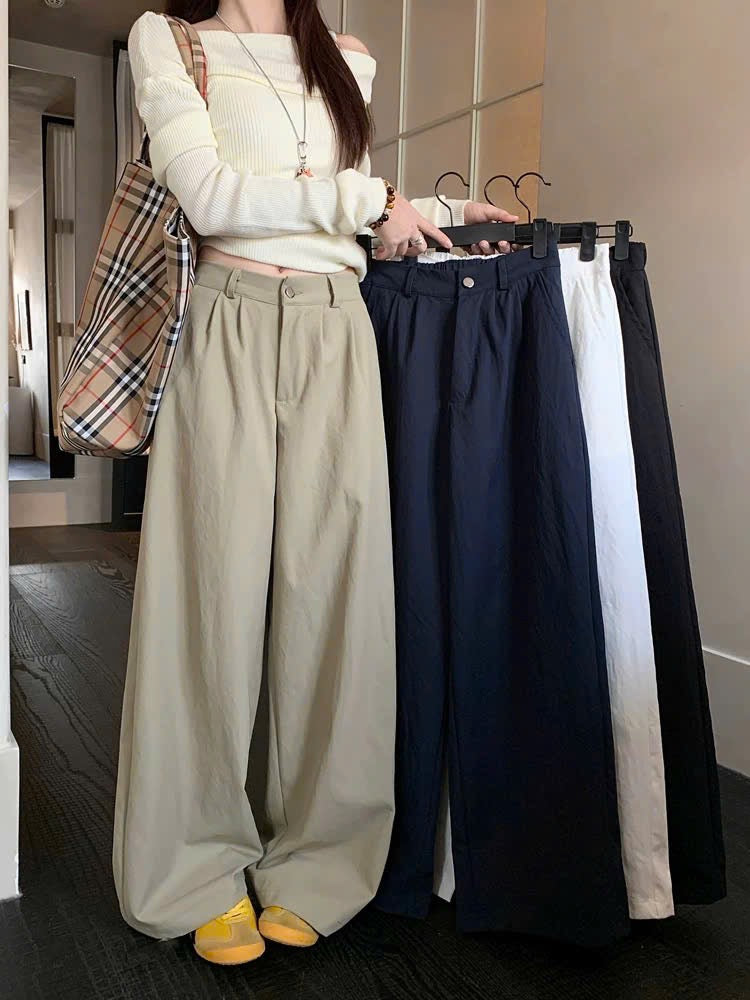Quần ống suông trendy