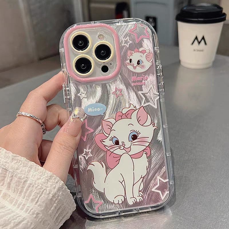Ốp lưng IP bạn gái mèo Tom kèm dây đeo