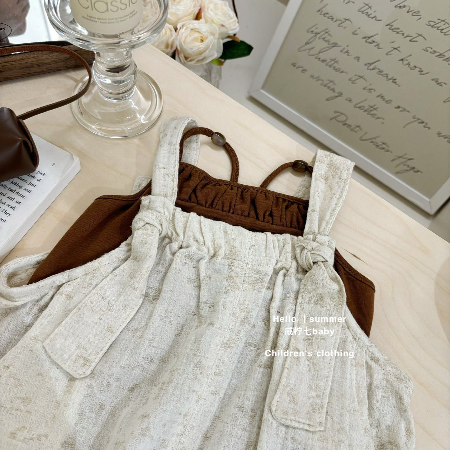Set yếm nhẹ nhàng cho bé