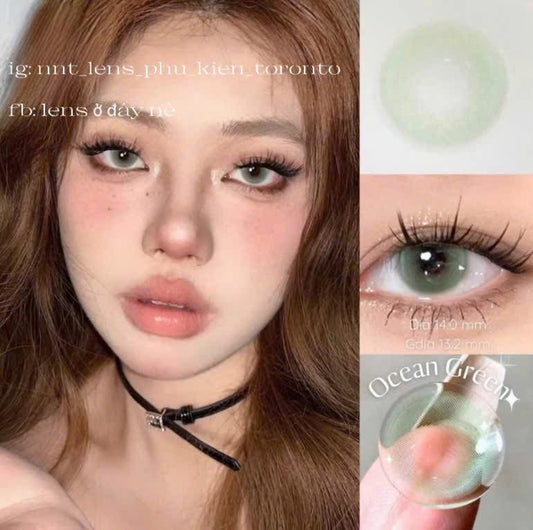 Contact Lens - Ocean Green
