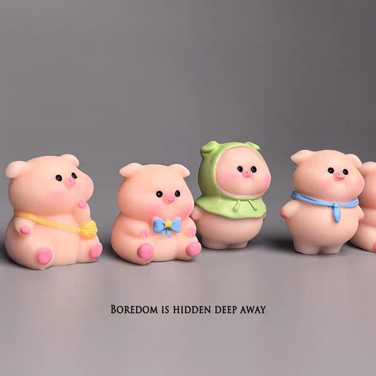 Dán xe đàn heo ủn ỉn