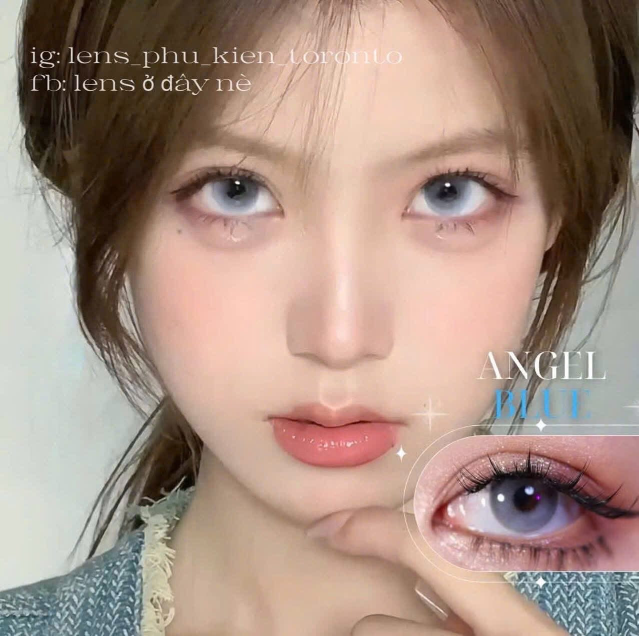 Contact Lens - Angel Blue