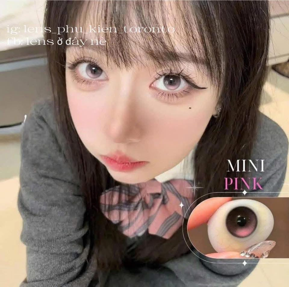 Contact Lens - Mini Pink