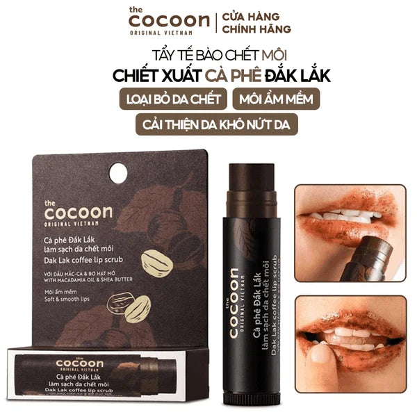 Sẵn | Combo chăm sóc môi toàn diện Cocoon thuần chay 100%