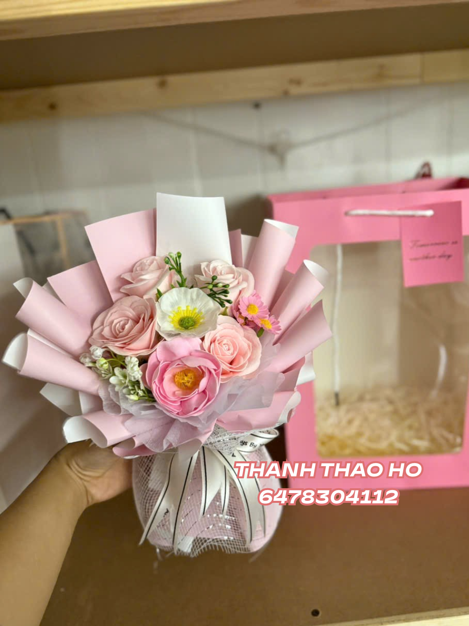 Hoa sáp handmade tặng sinh nhật, tốt nghiệp, lễ...