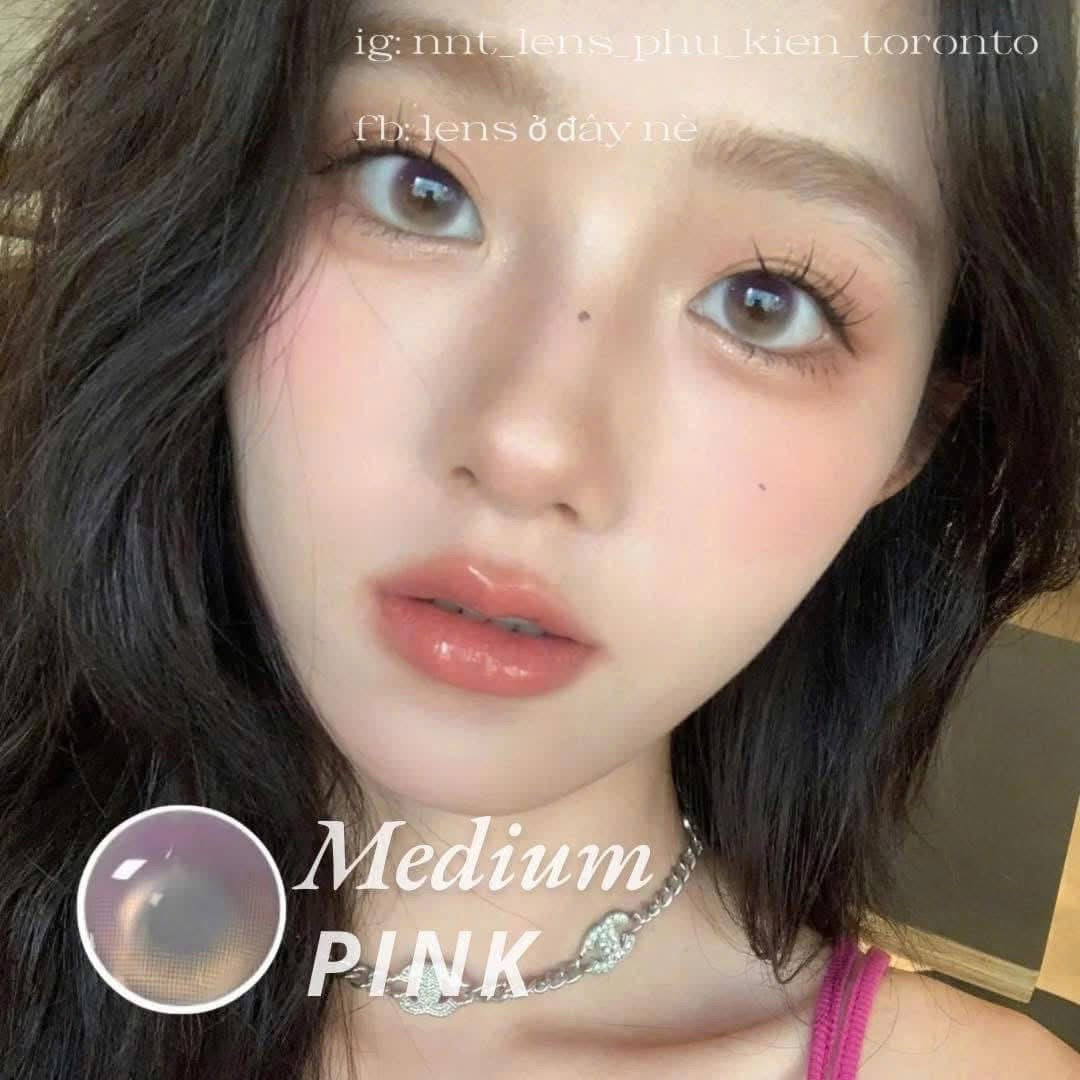 Contact Lens - Medium Pink