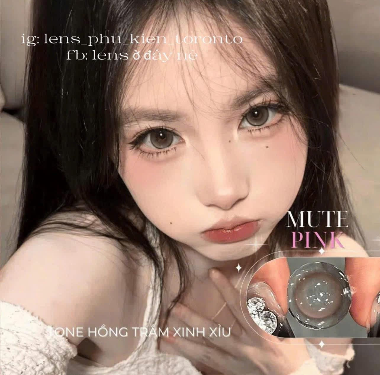 Contact Lens - Mute Pink