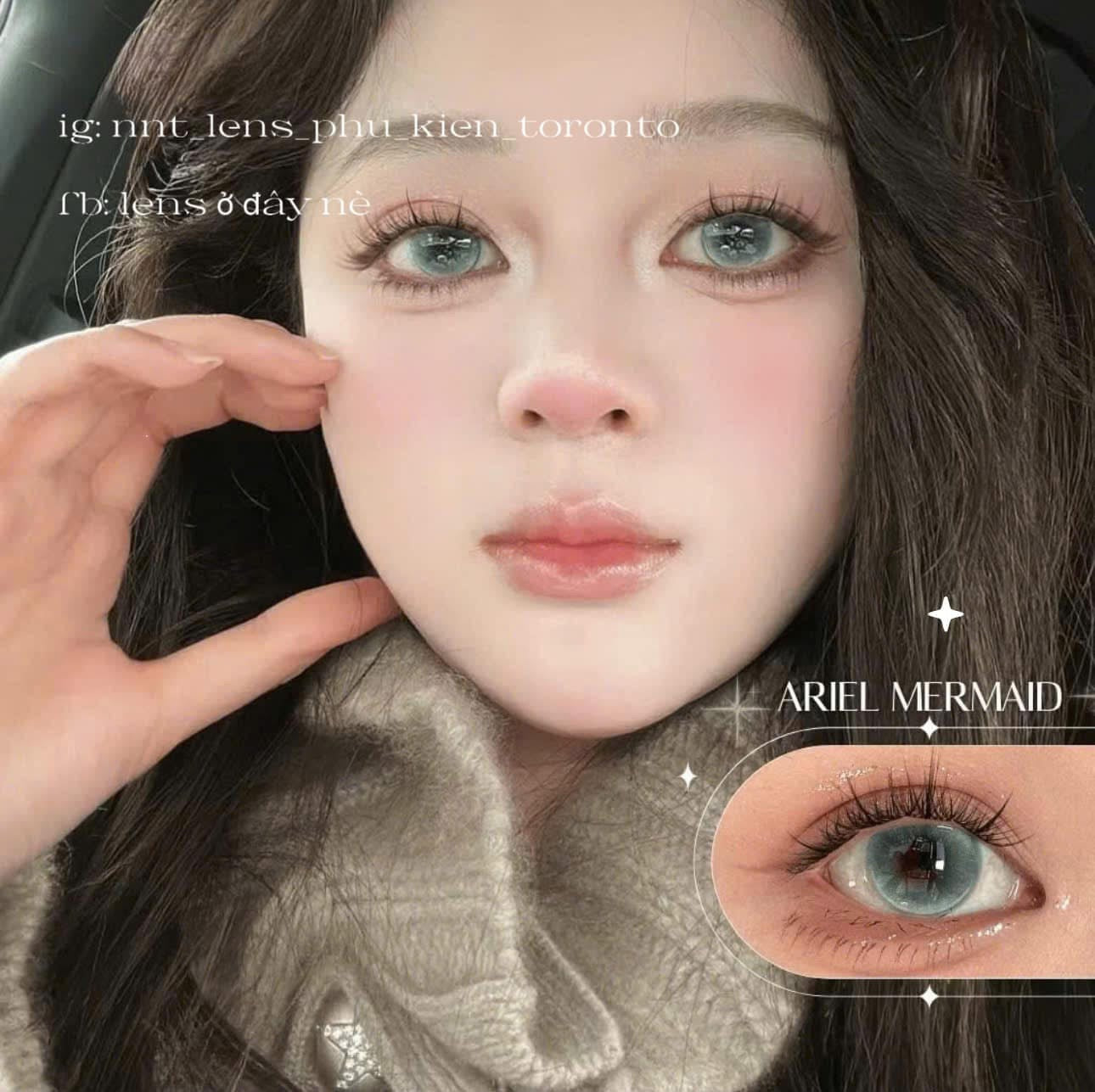 Contact Lens - Ariel Mermaid Green