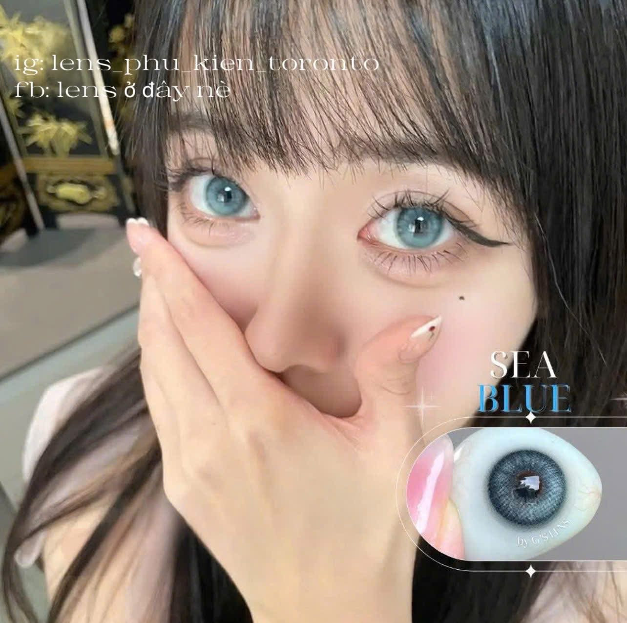 Contact Lens - Sea Blue