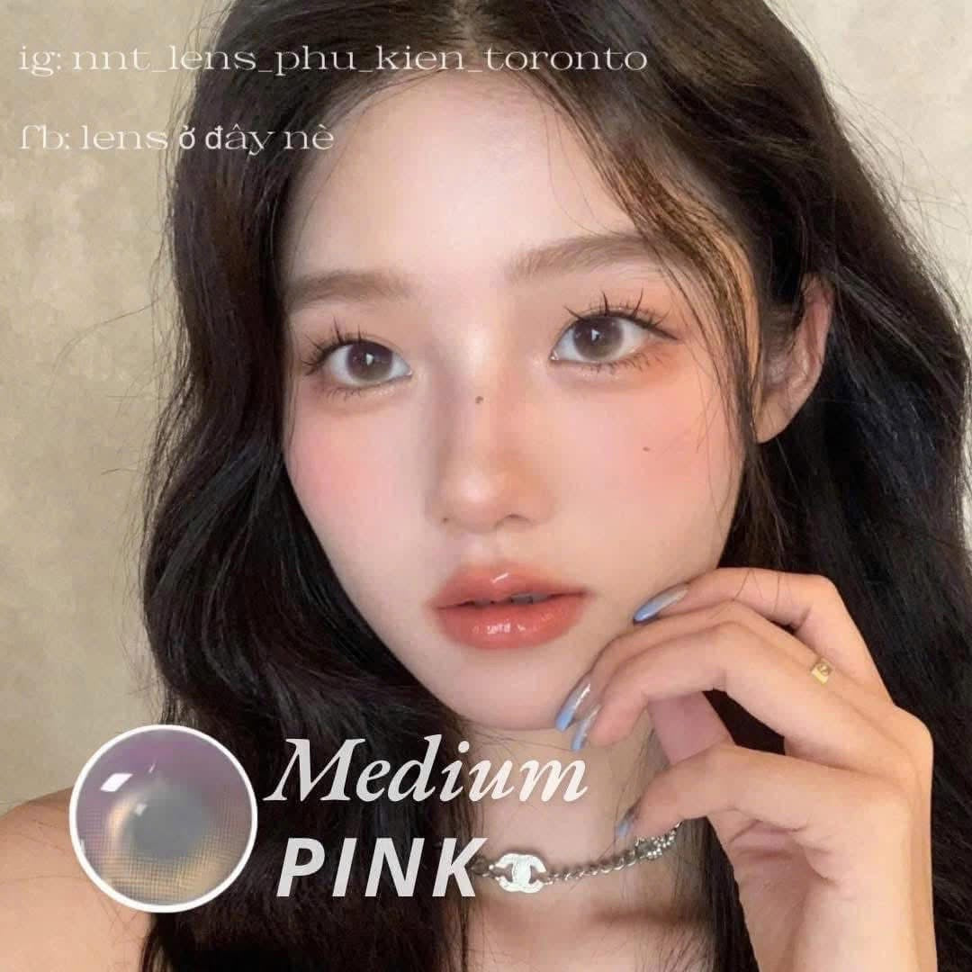 Contact Lens - Medium Pink