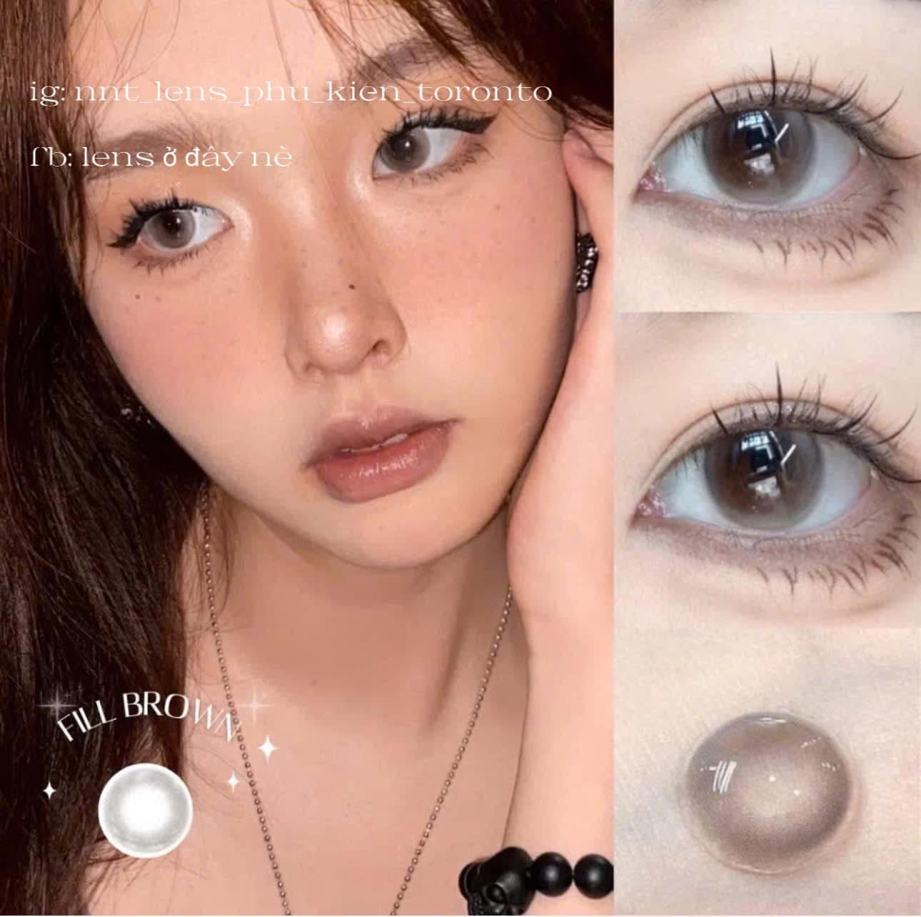 Contact Lens - Fill Brown
