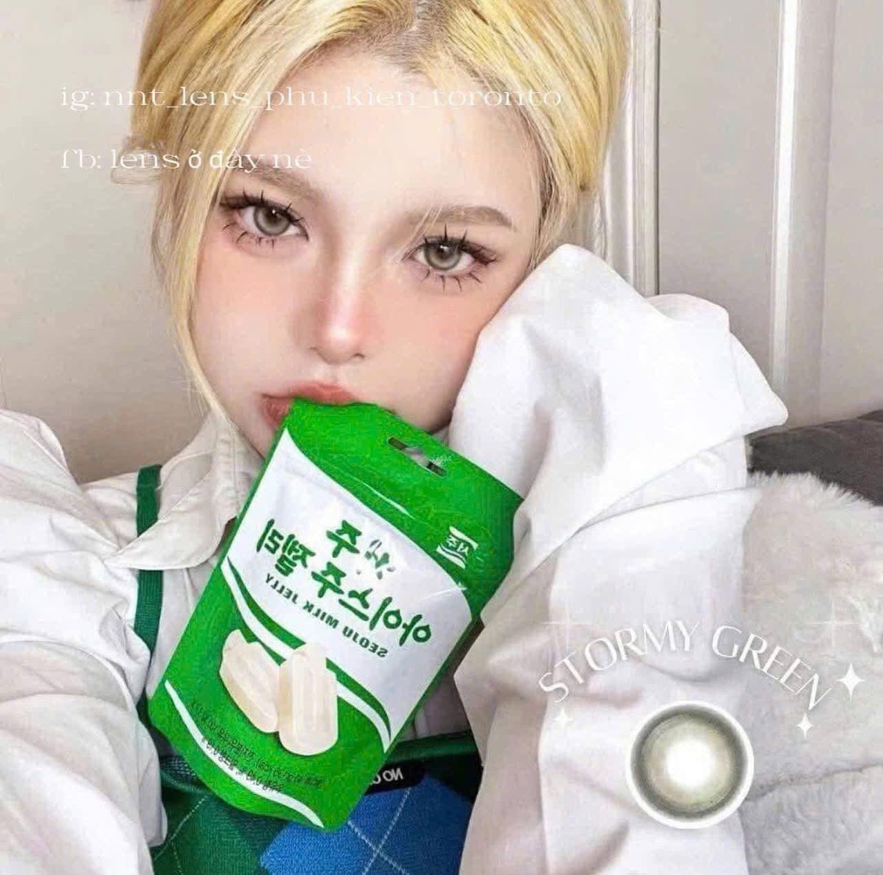 Contact Lens - Stormy Green