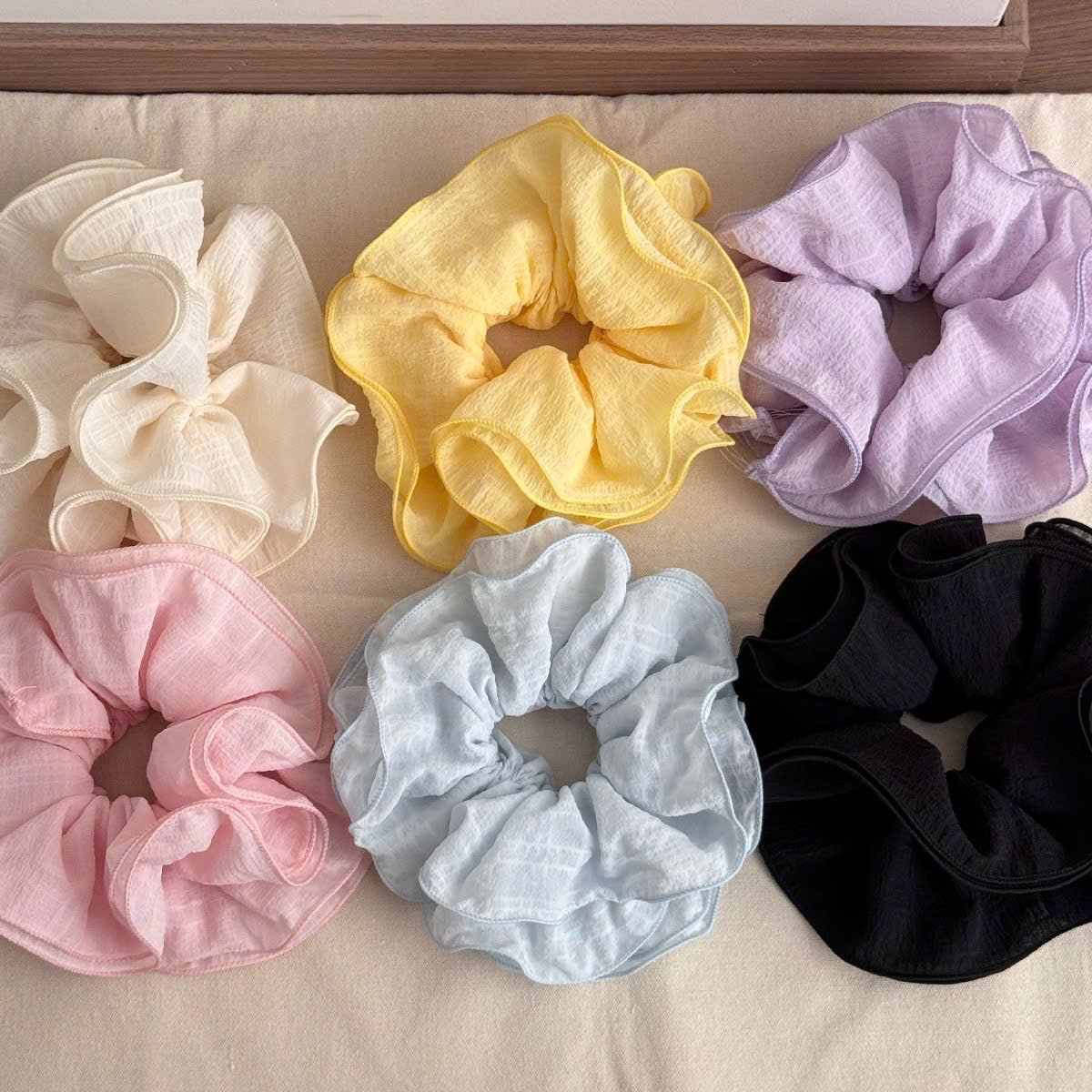 Cột tóc scrunchies nhiều mẫu tuyển xinh