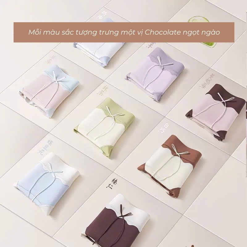 Quần lót nữ Tencel set 8 cái thoáng khí, kháng khuẩn