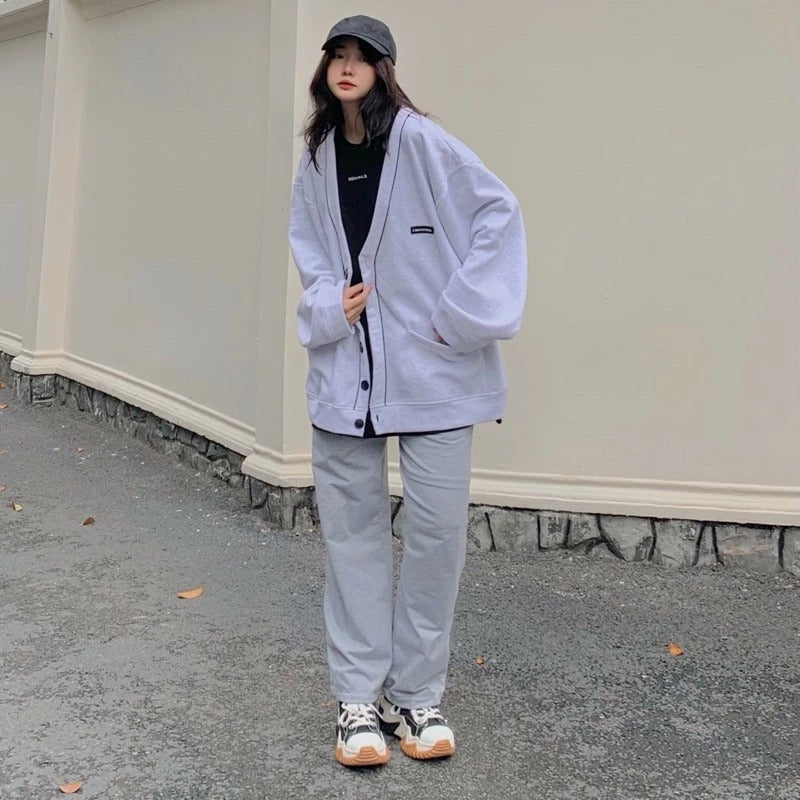 Áo cardigan viền đen Sentinials local brand Việt Nam