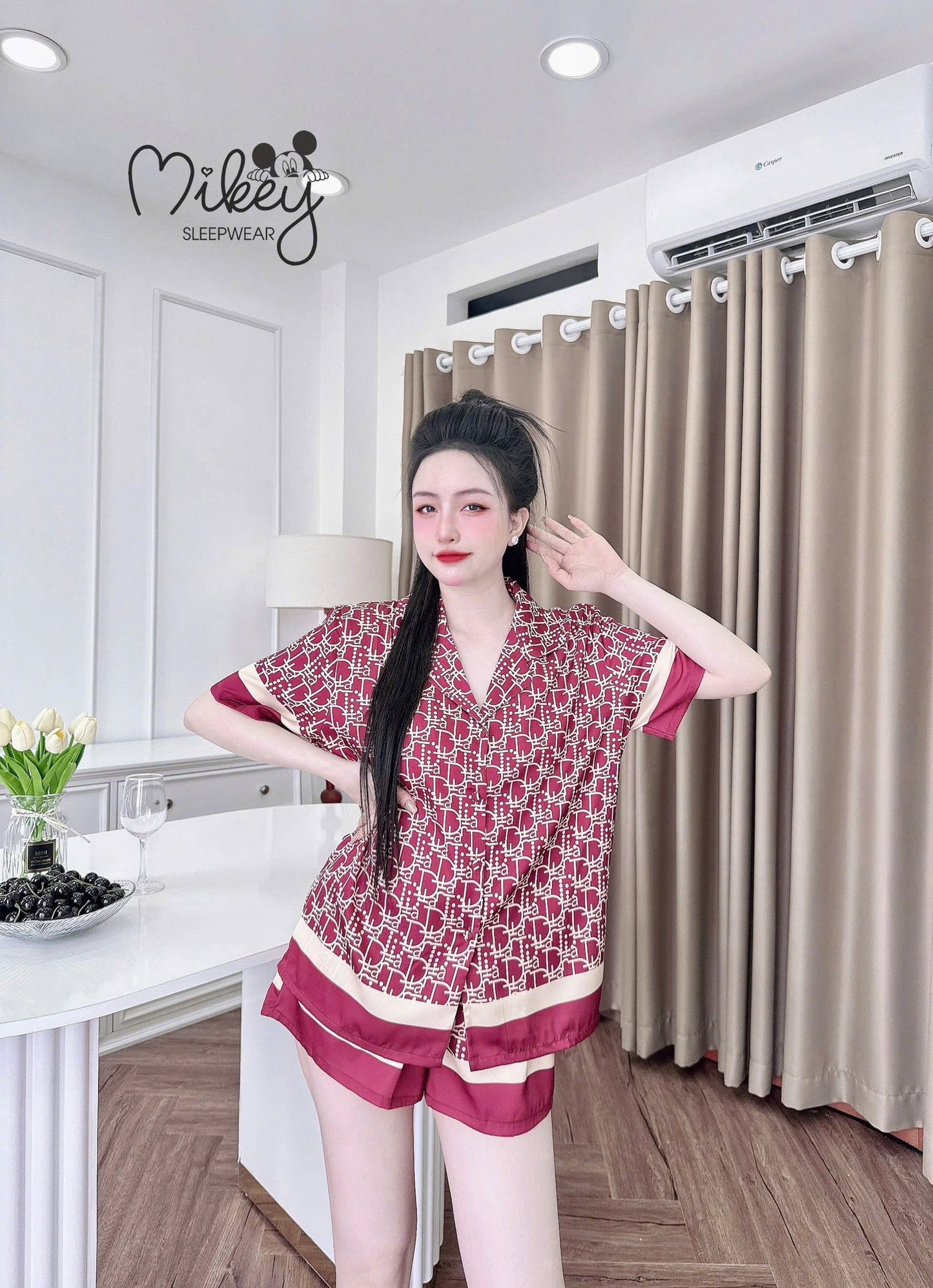 Đùi lụa Latin nút bọc xinh xắn