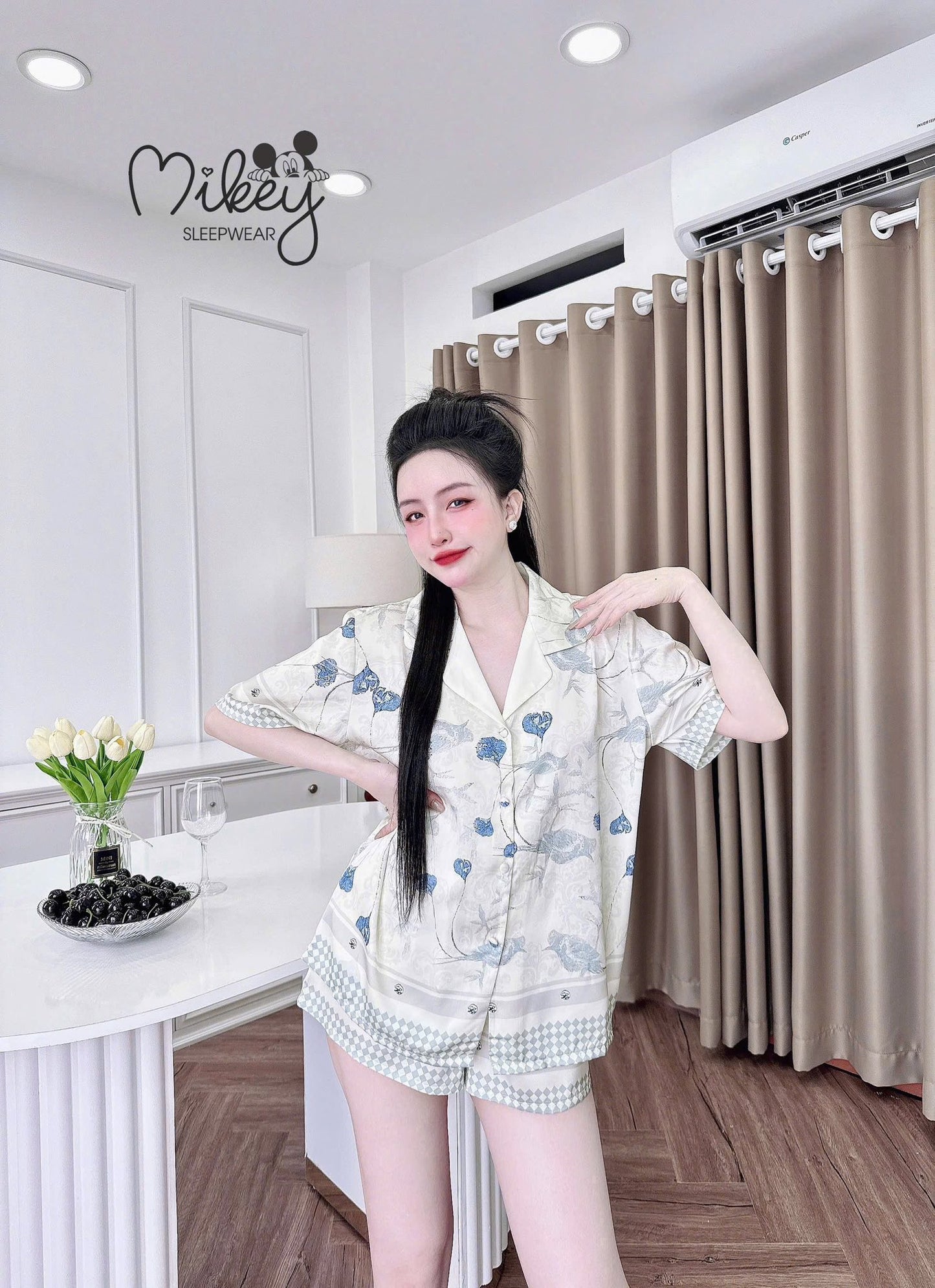 Đùi lụa Latin nút bọc xinh xắn
