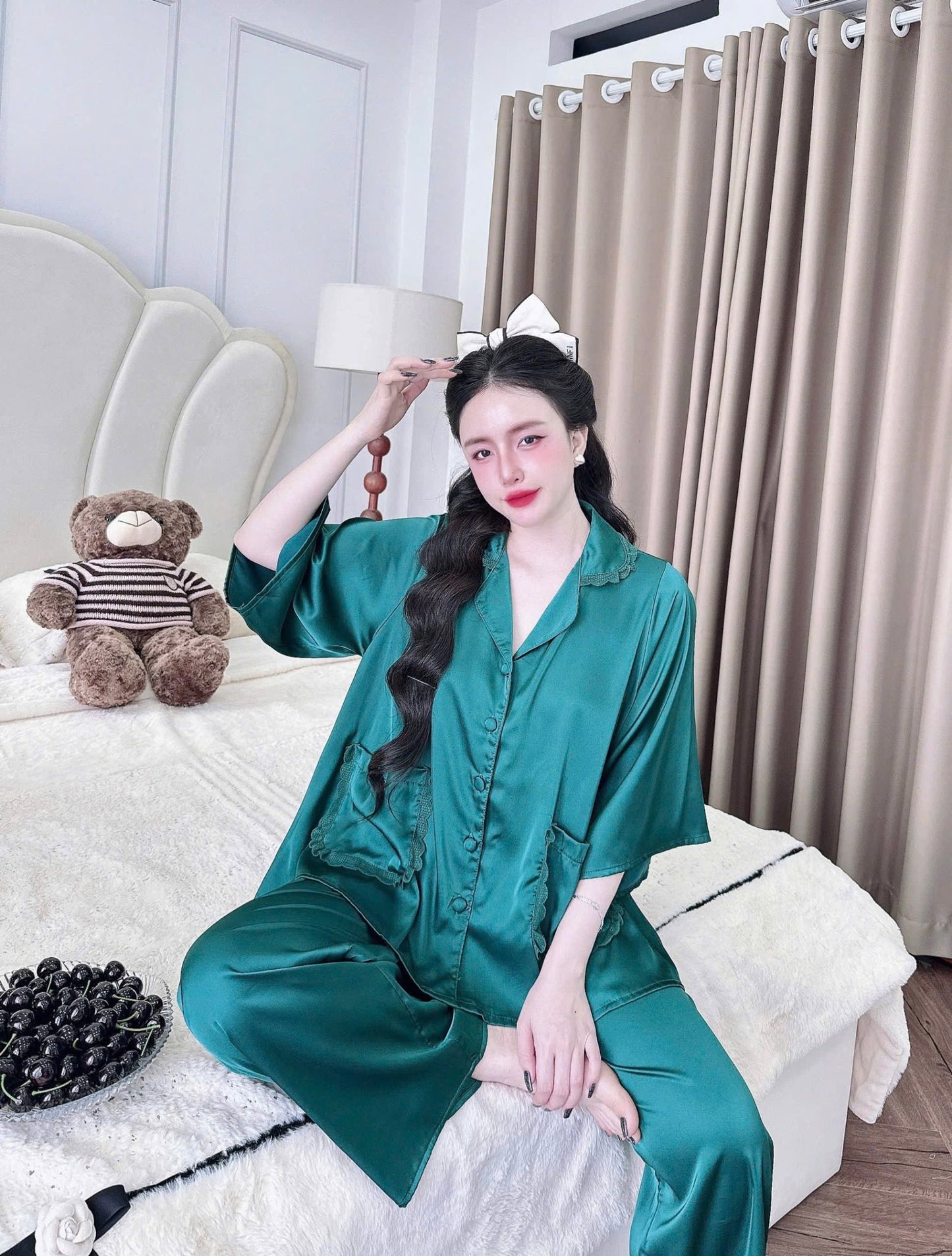 Bộ dài tay loe xinh nhiều màu
