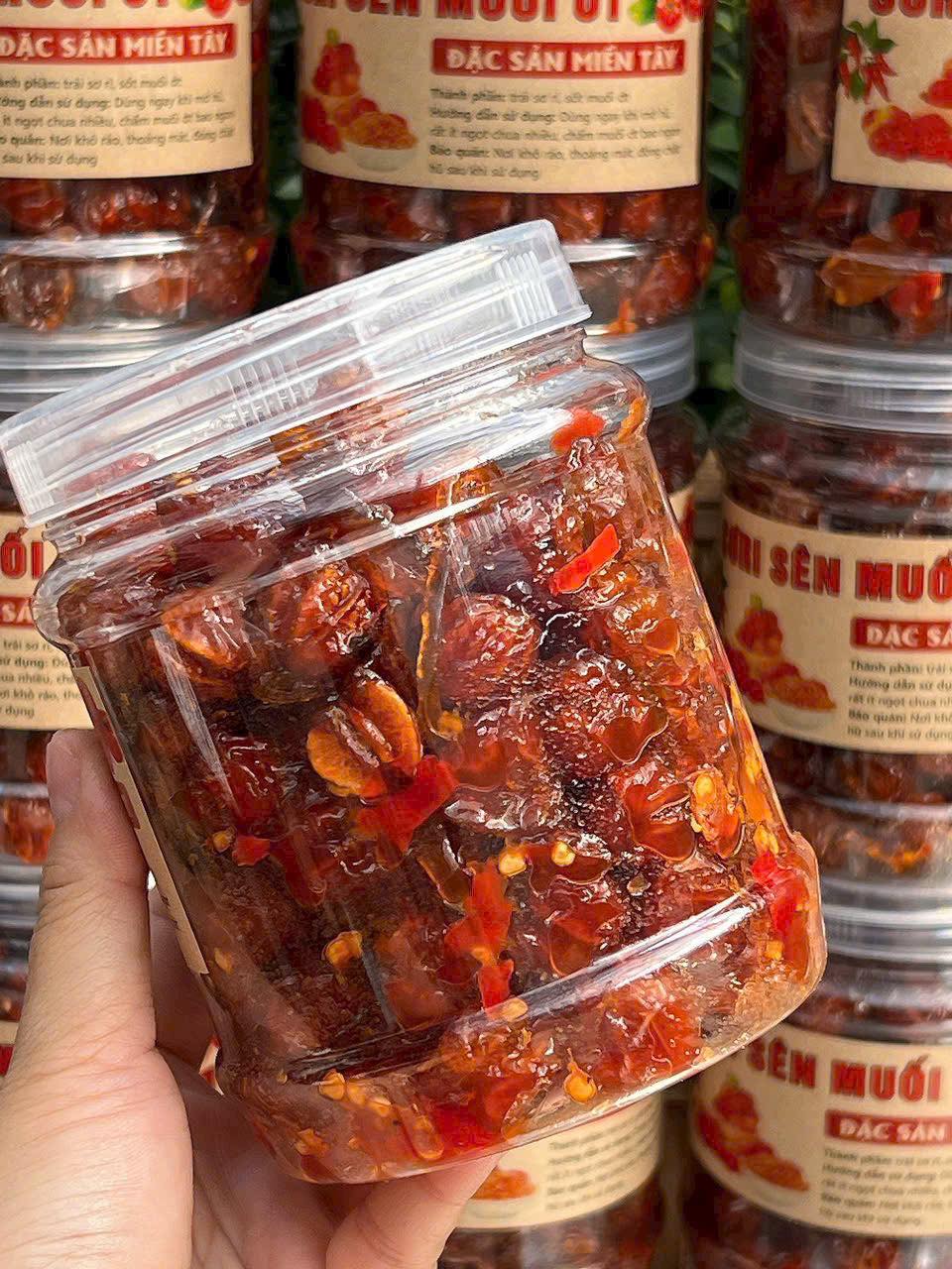 Sơri sên muối ớt chua ngọt