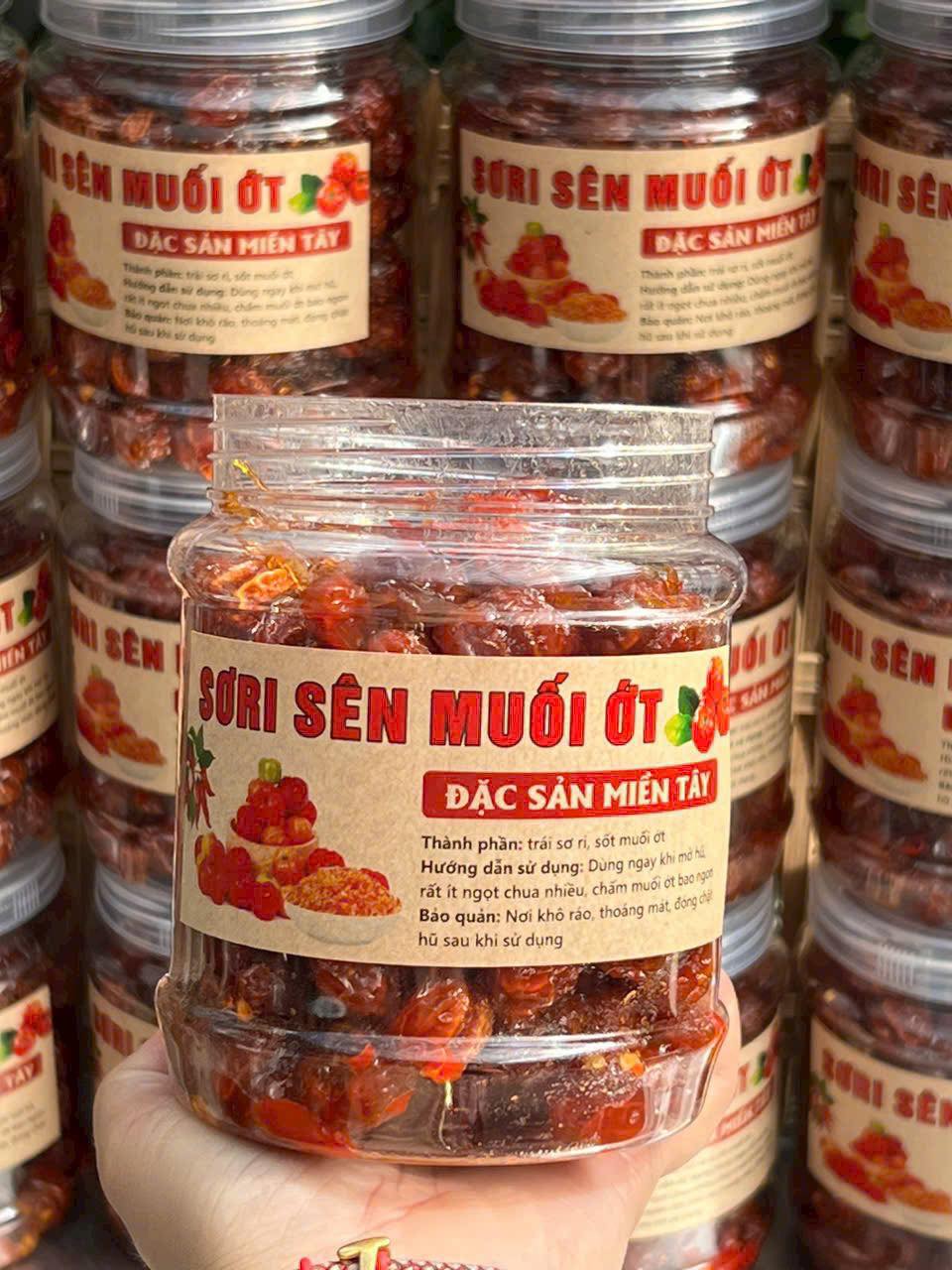 Sơri sên muối ớt chua ngọt