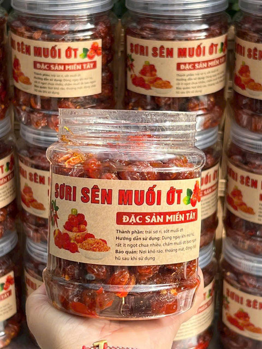 Sơri sên muối ớt chua ngọt