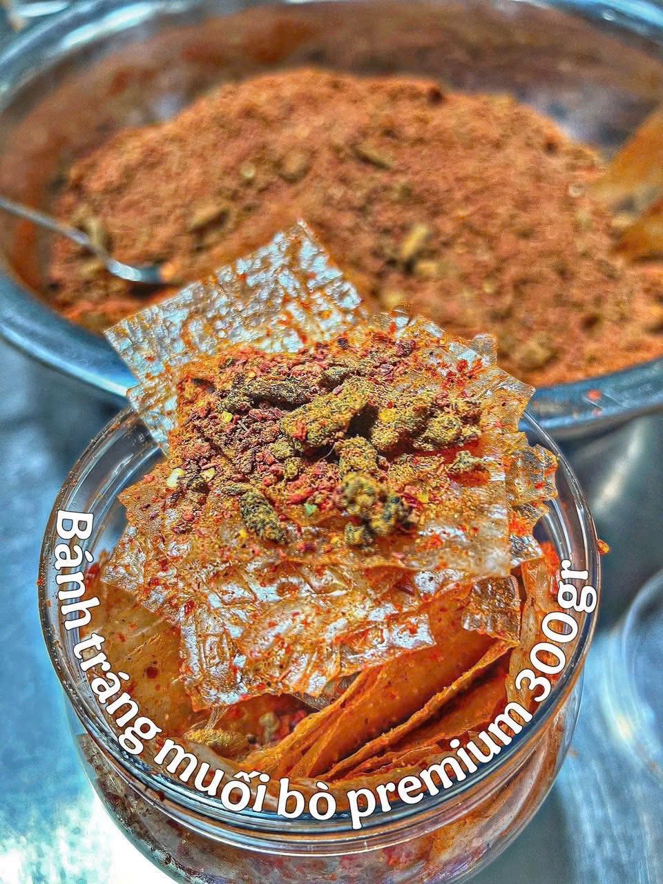Bánh tráng muối bò premium
