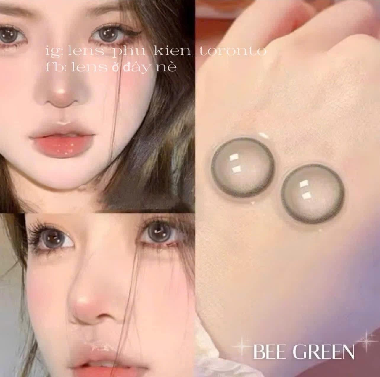 Contact Lens - Bee Green