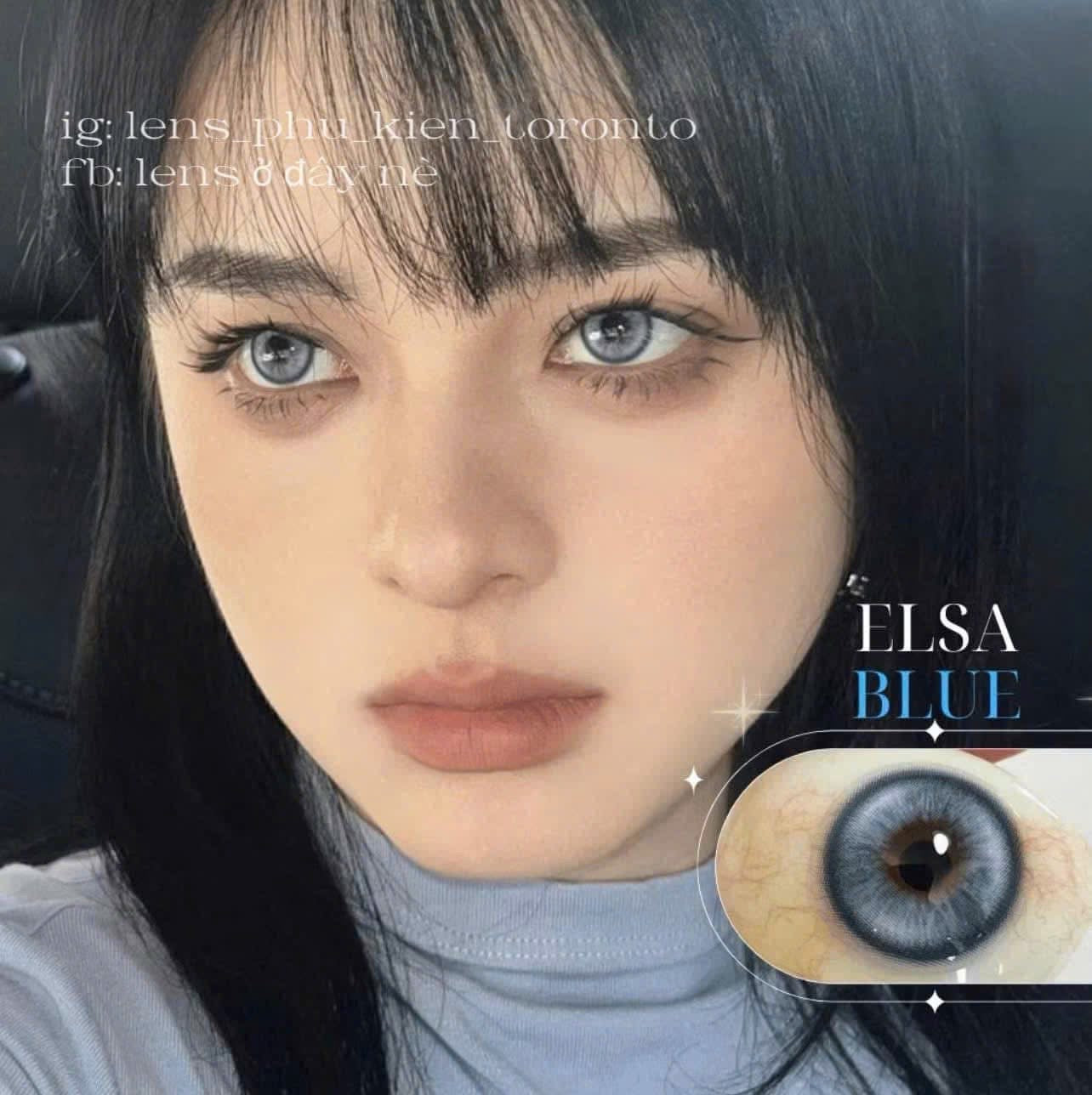 Contact Lens - Elsa Blue