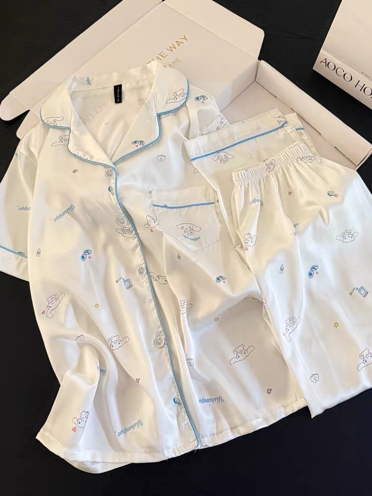 Set pijama 3 món hoạt hình Cinnamoroll siêu yêu