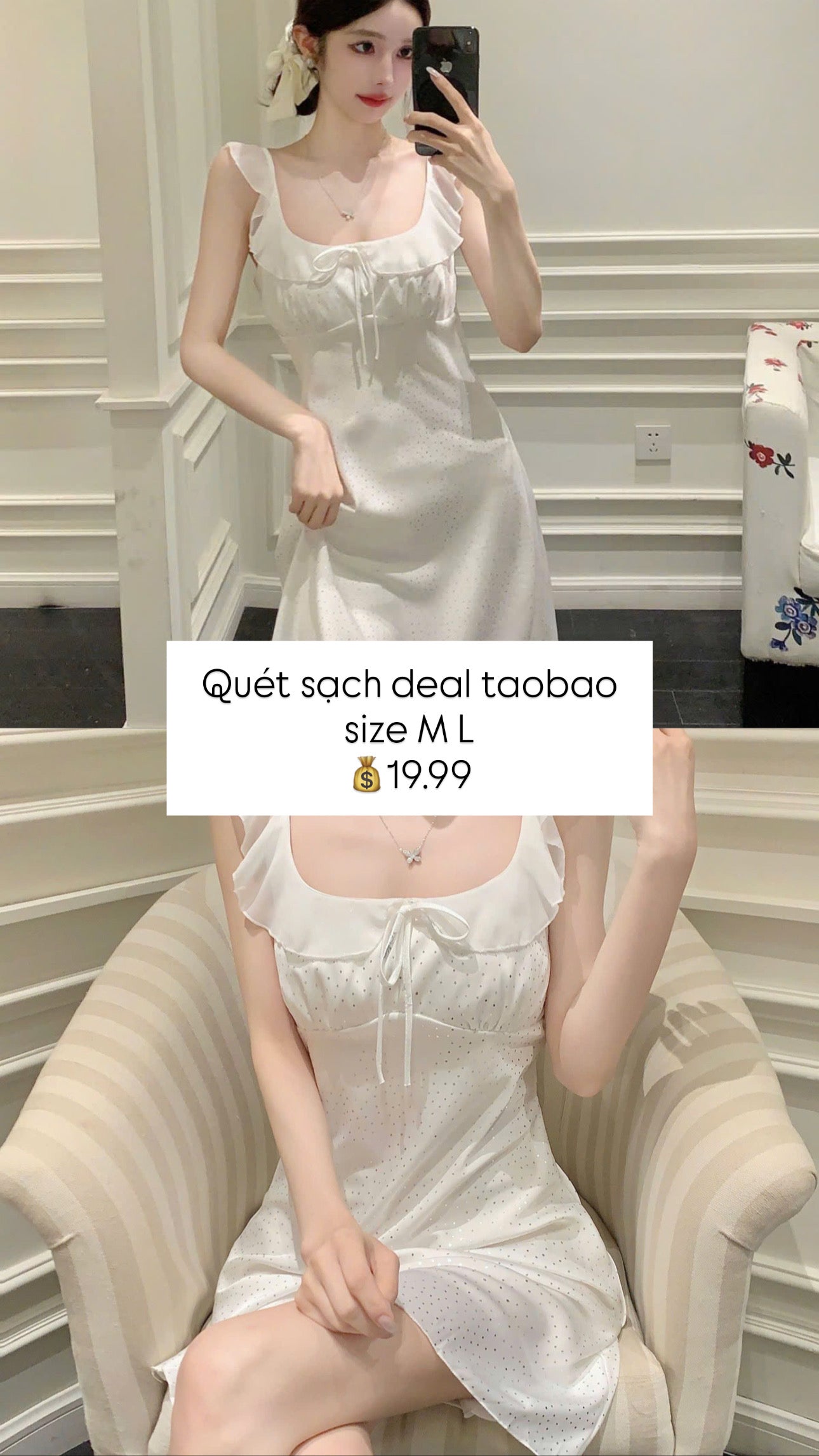 Quét sạch deal taobao - váy ngủ